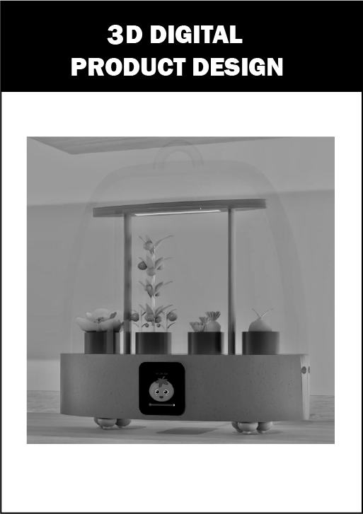 3D Digital Product Black